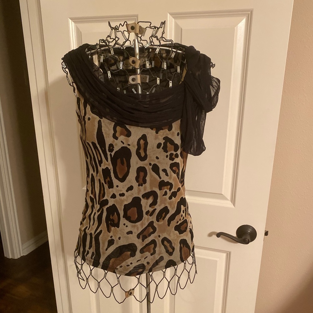 Grace Elements Animal Print tank